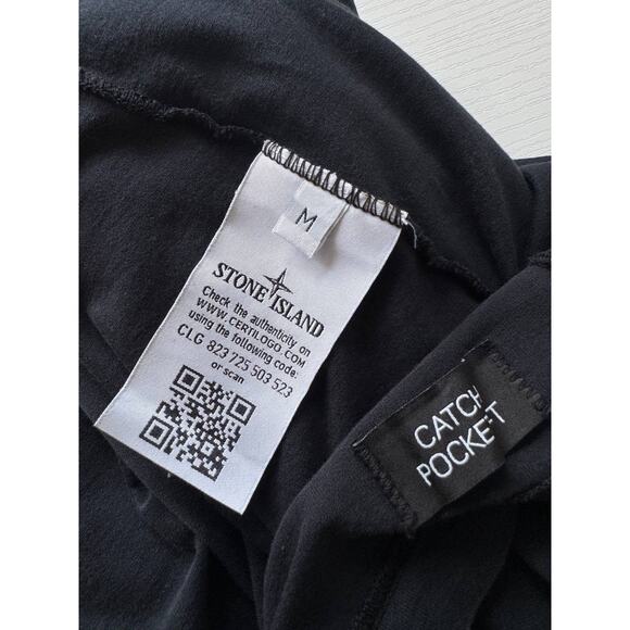 Stone Island Shadow Project Graphic Cotton T-Shirt - Picture 6 of 8